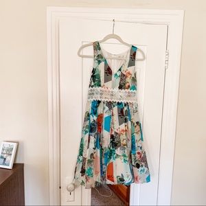 Anthropologie Silk Multicolored Leifsdottir Dress